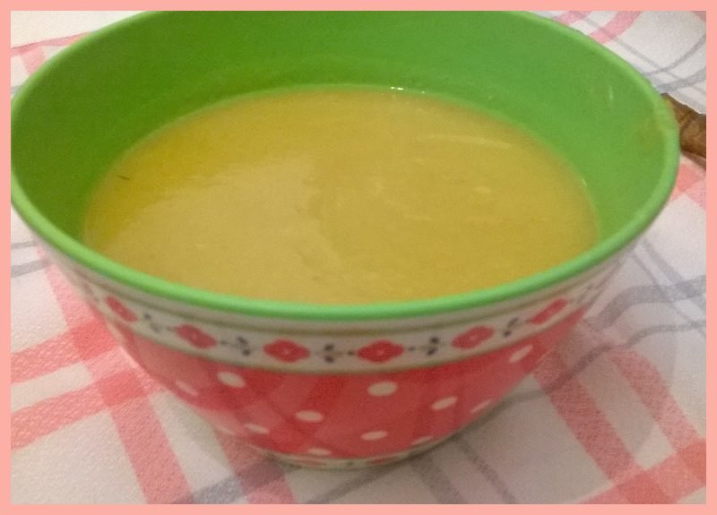 sopa de calabacín
