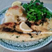Foto Receta de gallo rebozado con harina de garbanzo